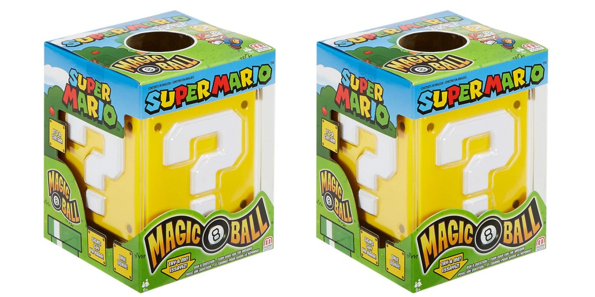 Mattel�s Super Mario Magic 8 Ball has all the answers for Mattel�s Super Mario Magic 8 Ball has all the answers for