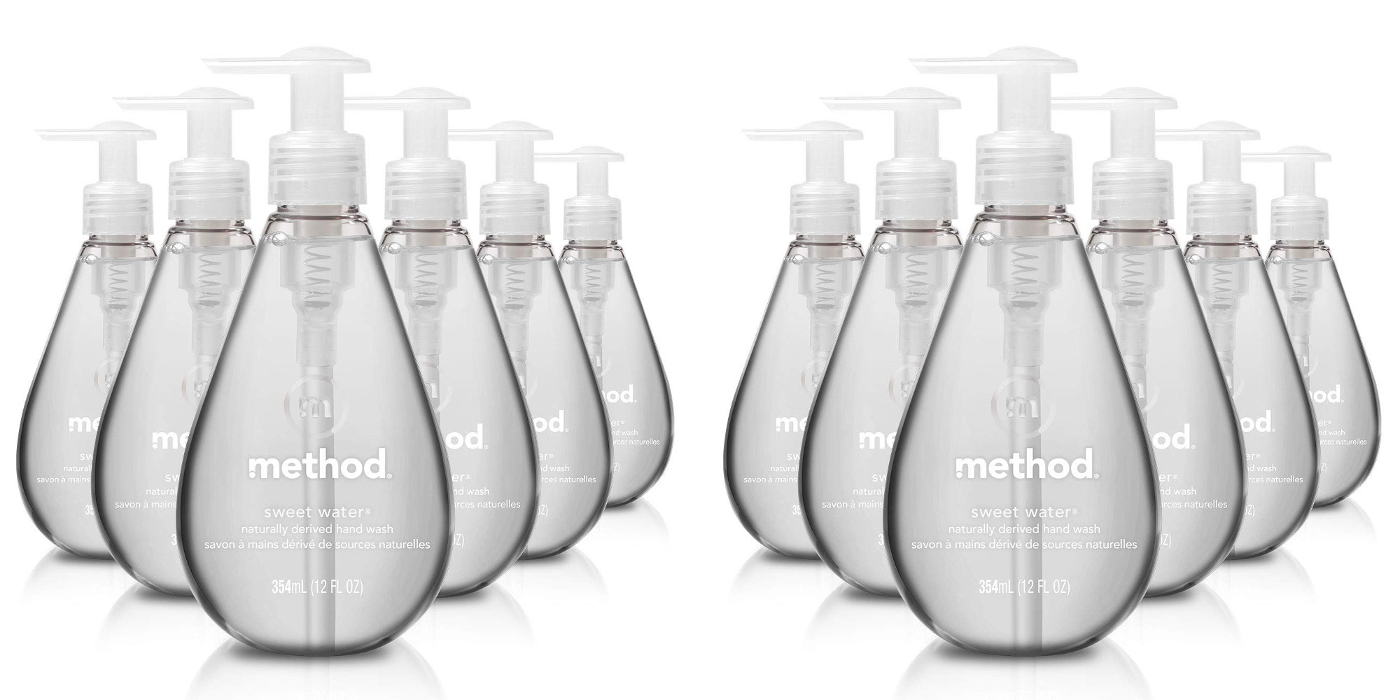 Bring home 6 bottles of Method Gel Hand Soap for 12 Prime shipped (25