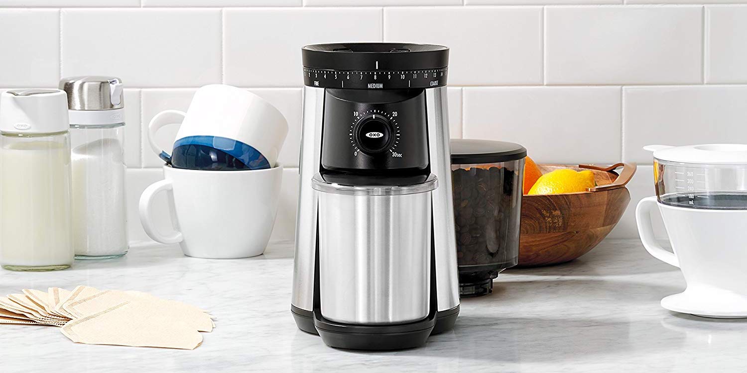 OXO's BREW Conical Burr Coffee Grinder gets a 20 price drop, now down