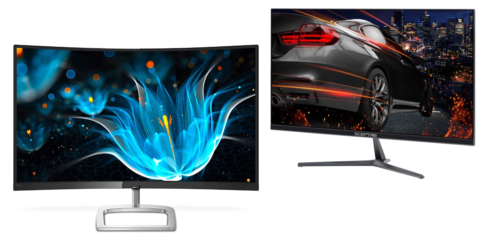 Philips 32 inch curved frameless monitor more