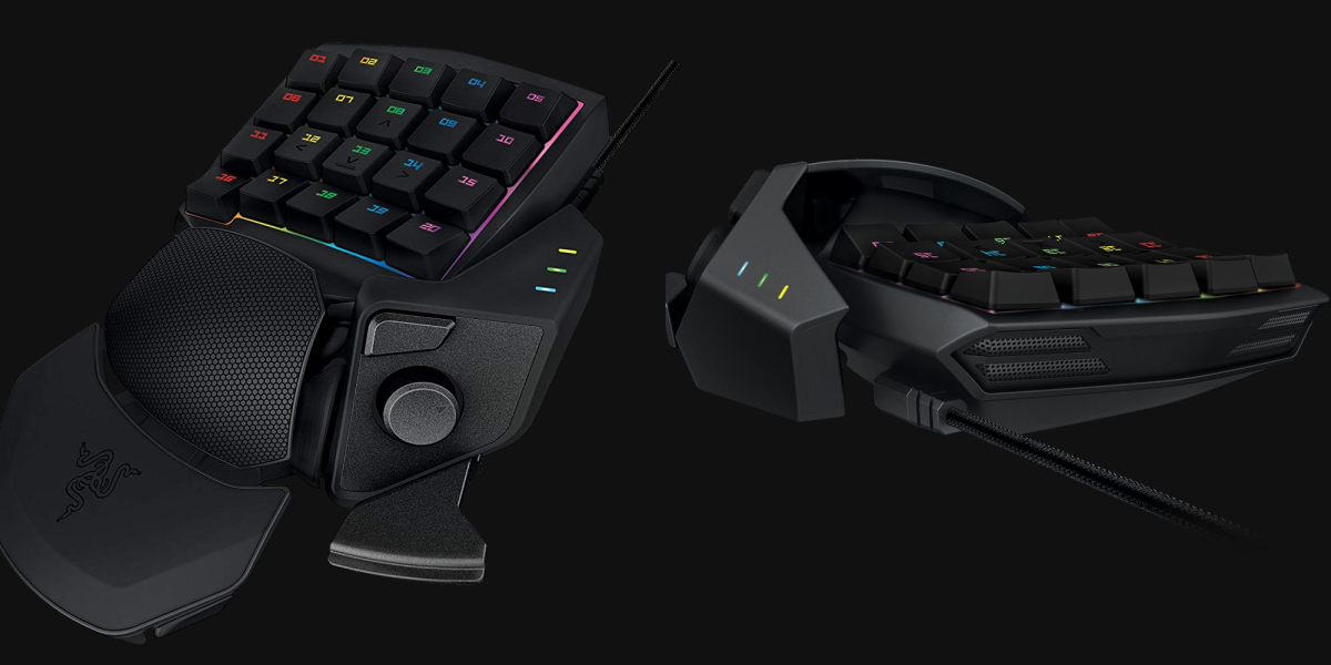 Razer's Orbweaver Chroma Keypad packs 30 macro keys