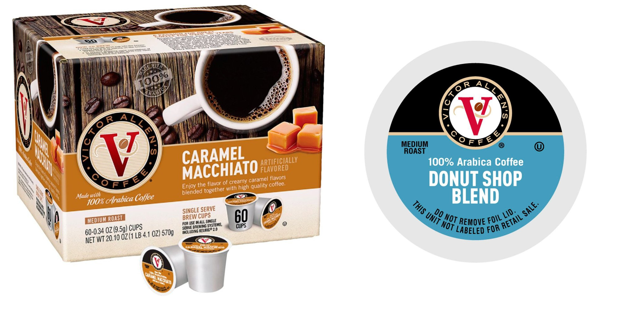 Victor Allen's coffee pods are 50 off today 60pack 15 (Multiple