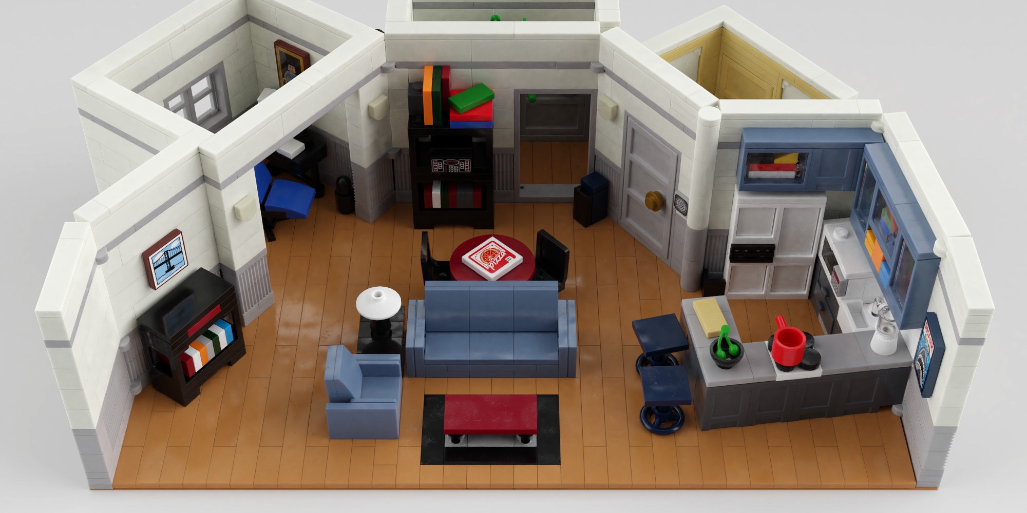 LEGO Ideas Seinfeld apartment recreates Jerry and the gang 9to5Toys