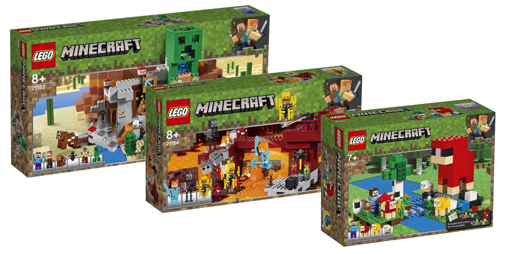 minecraft summer 2021 lego sets