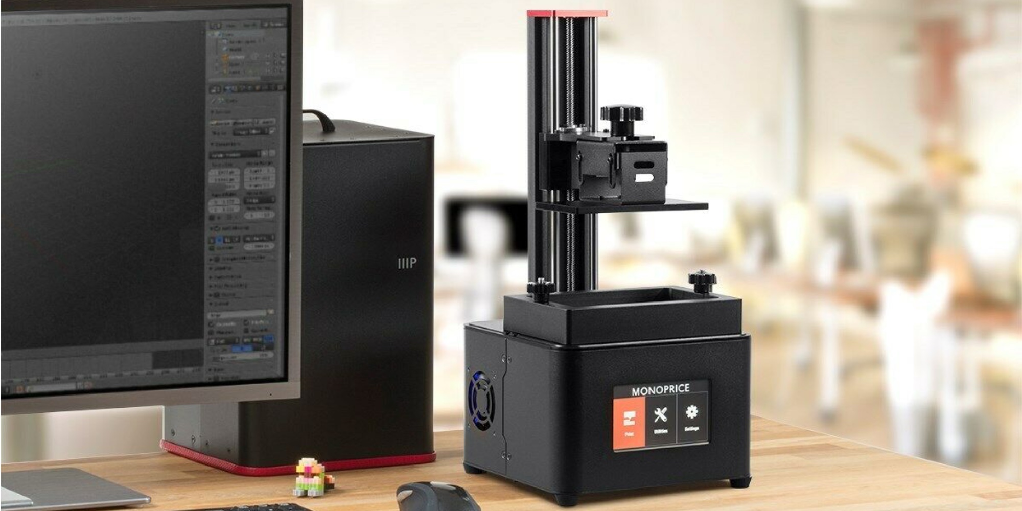 Take 42% off Monoprice's MP Mini Deluxe SLA 3D Printer at a new low of $290