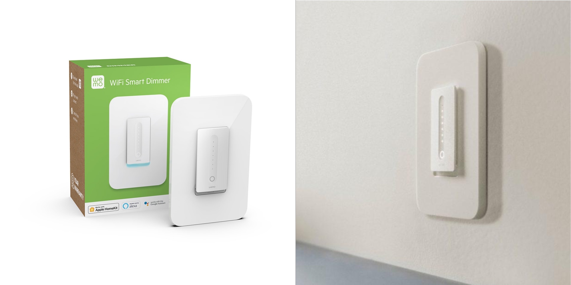 Let Siri control your lights w/ 2 Wemo HomeKit Dimmer Switches: $95 ...