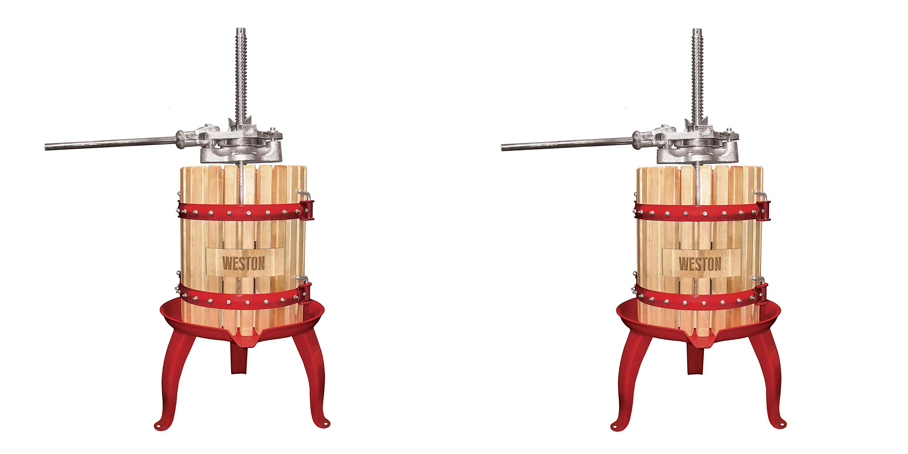 Enjoy homemade juice & wine w/ this Weston Fruit Press at 160 (Reg. 250+)