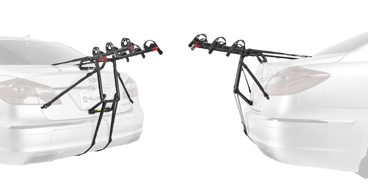 Tote 3 bikes using Allen Sports' Premier Trunk Mounted Rack 80 (Reg