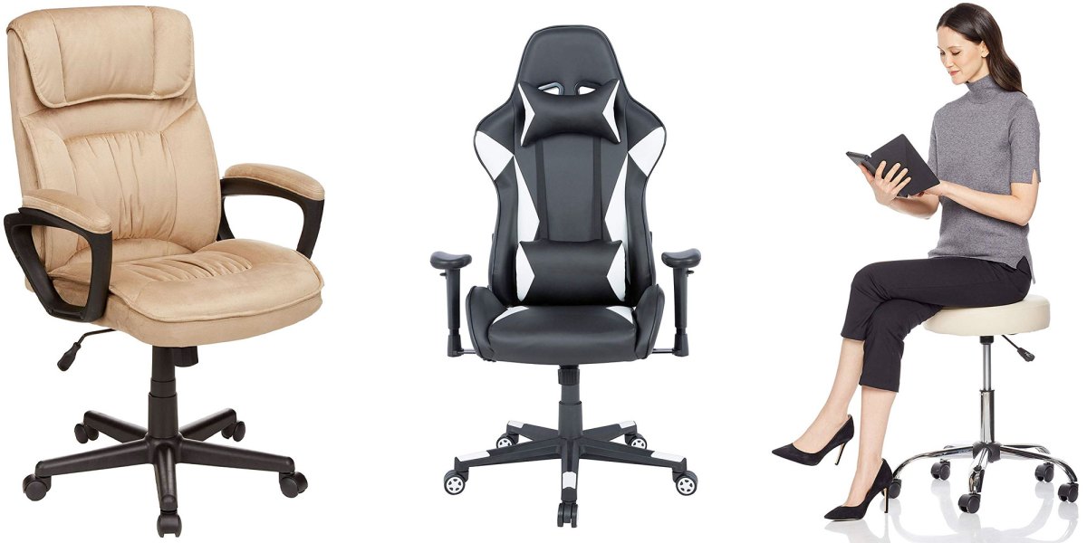 Upgrade your workspace with AmazonBasics' office chairs from $36.50 shipped