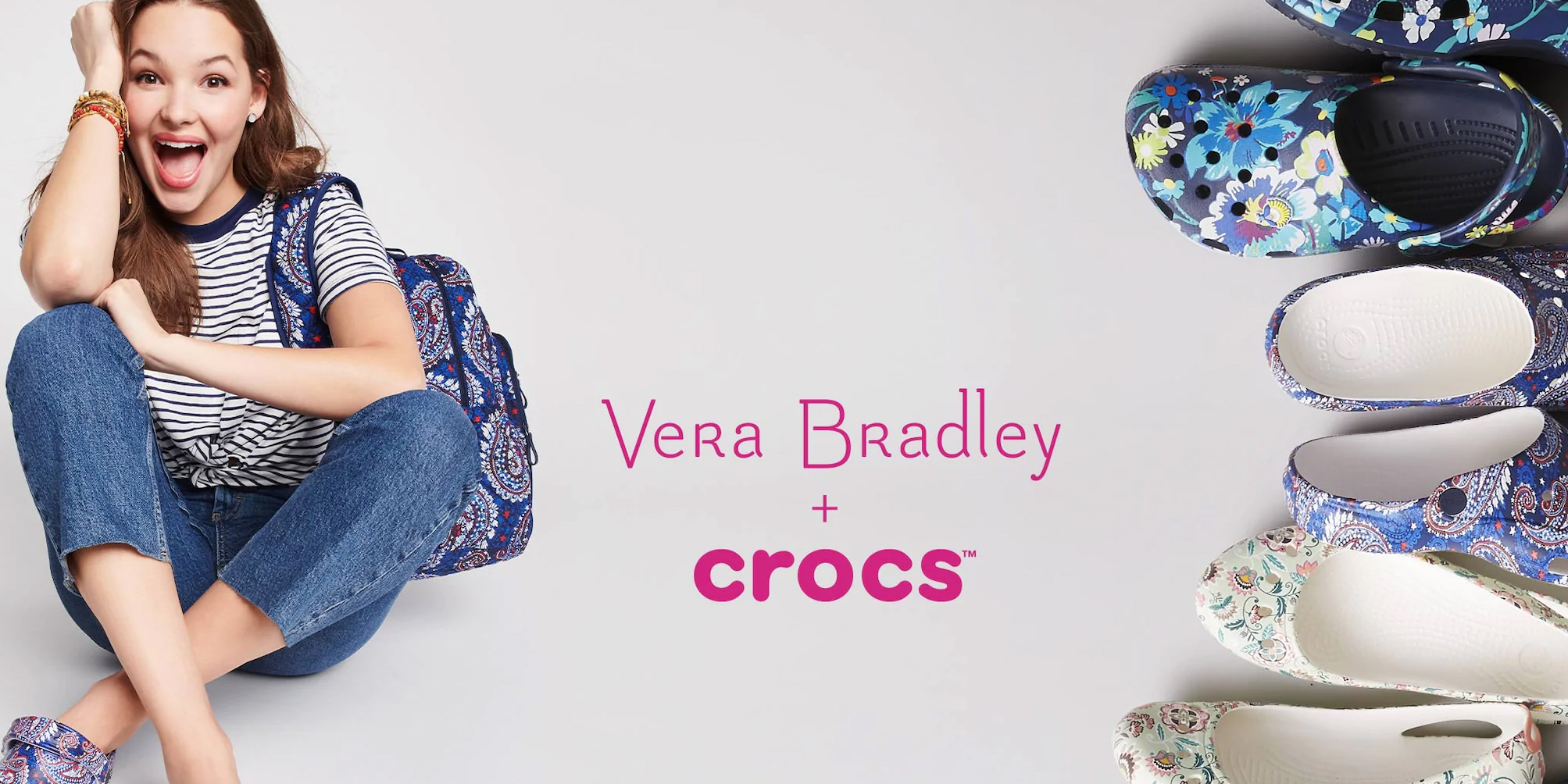 Vera bradley crocs moonlight garden new arrivals