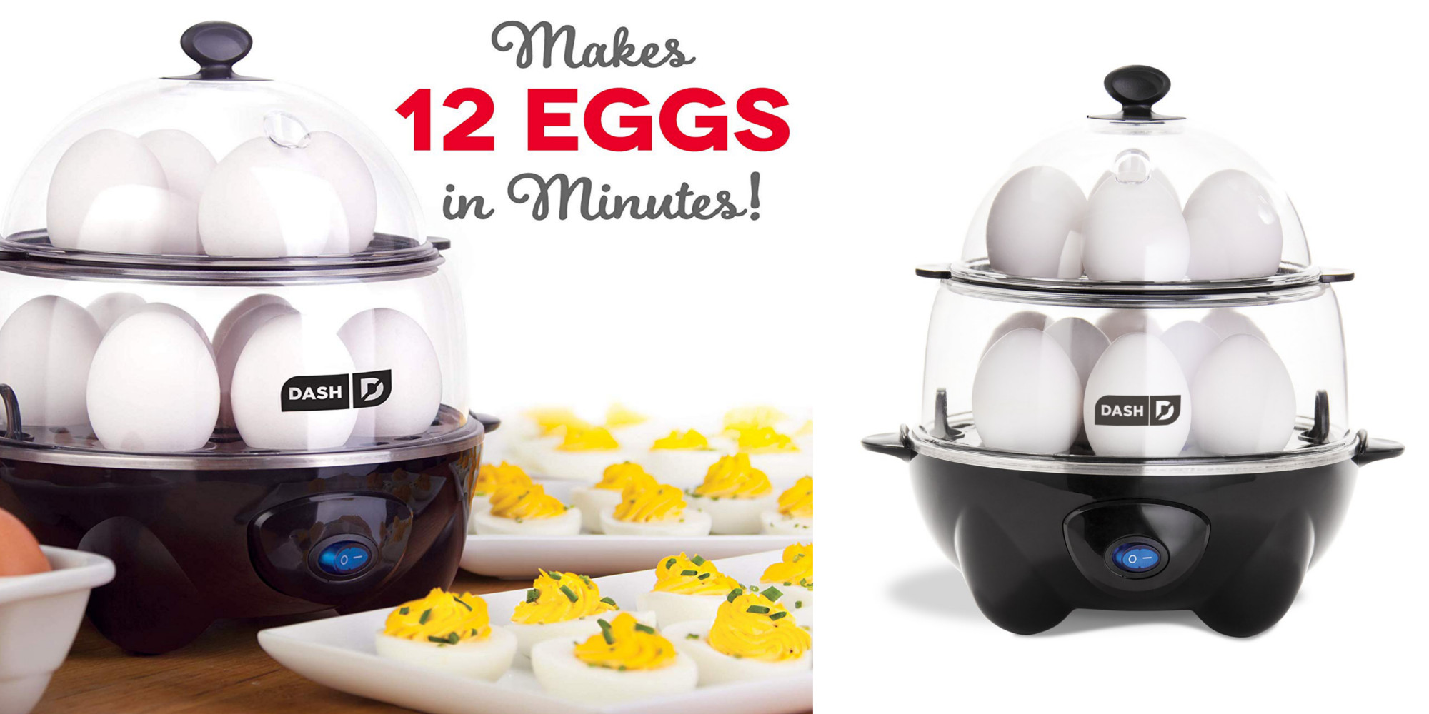 Dash's Deluxe Egg Cooker matching Amazon low for Prime Day: $18 (Reg