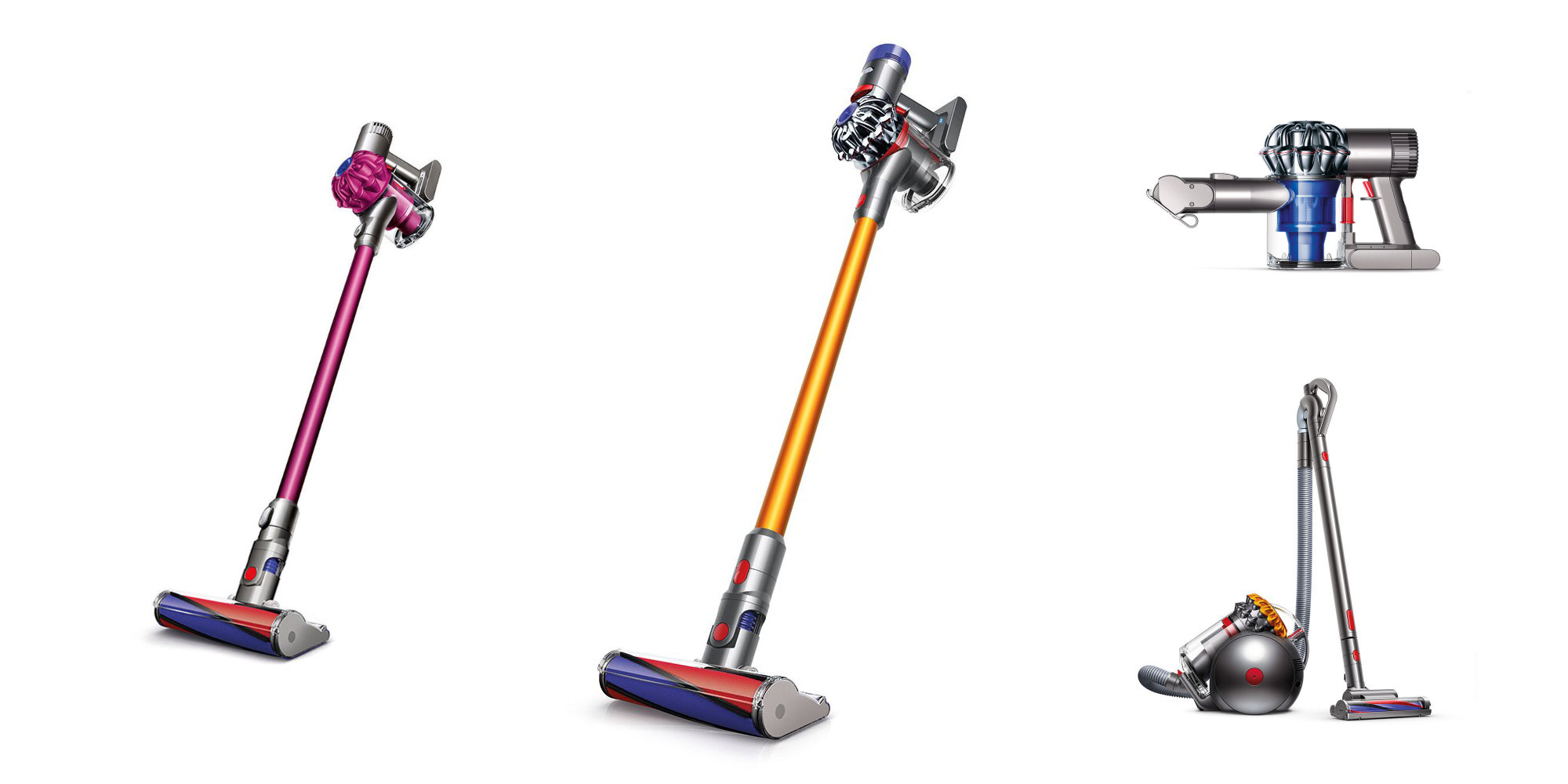 Dyson Vacuum Sale V8 Absolute Stick 220 (Refurb, Orig. 599), more