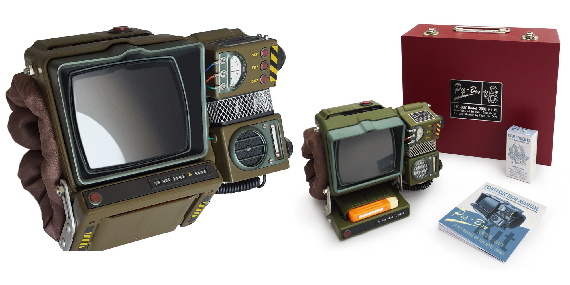 Build your own Fallout Pip-Boy with this 100-piece kit for $60
