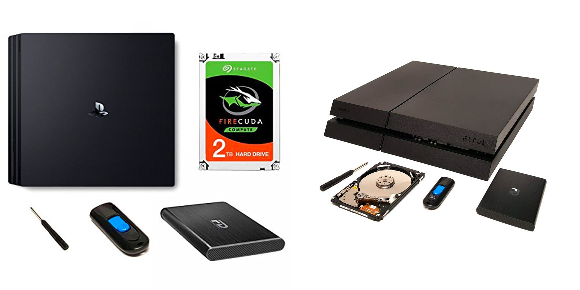 Expand your PS4/Pro's space with Fantom Drive's 2TB upgrade kit 95