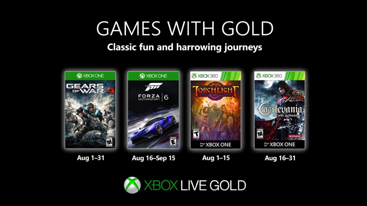 Free Games with Gold including GOW 4