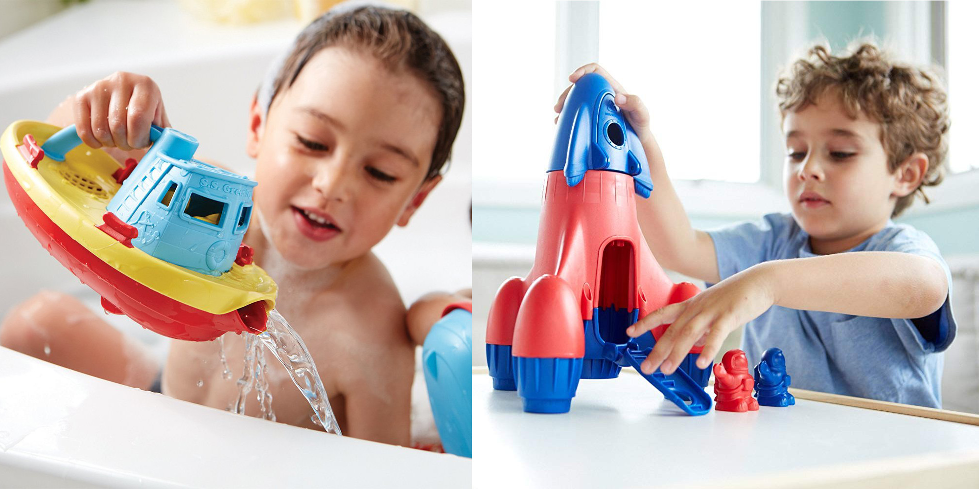 Amazon offers Green Toys from 6 Tug Boat, Seaplane, more (Up to 50 off)