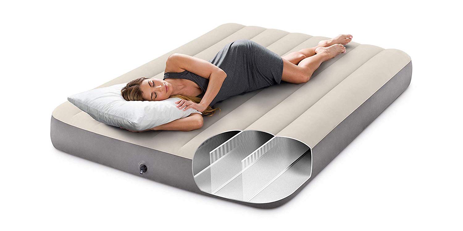 intex dura beam air mattress deflating