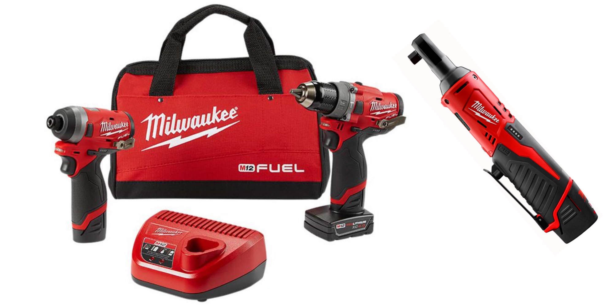 Milwaukees M12 Fuel 12 Volt Combo Kit Gets You Three Tools For 199