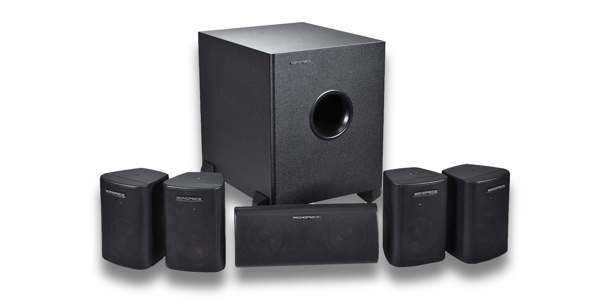 gpx 5.1 powered speaker system