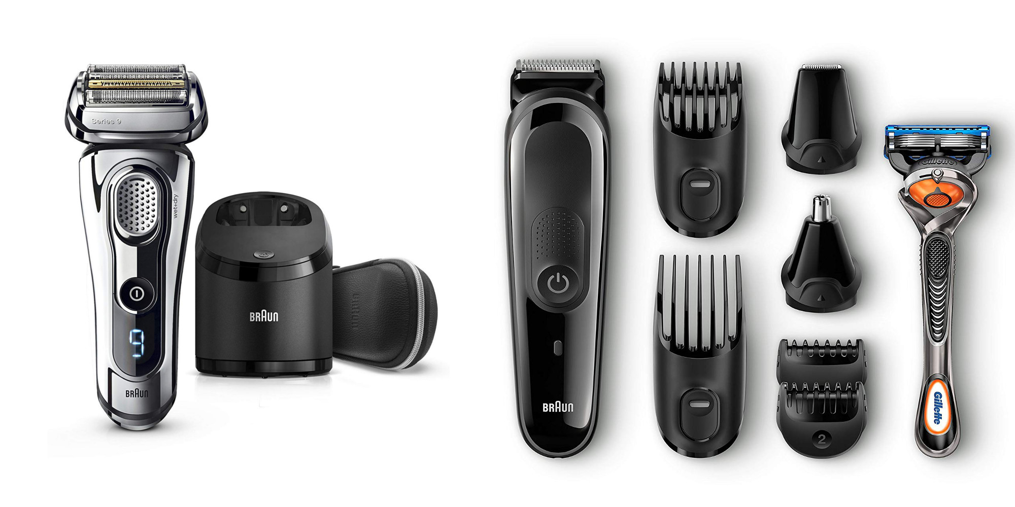 Prime Day Braun and Philips shaver 