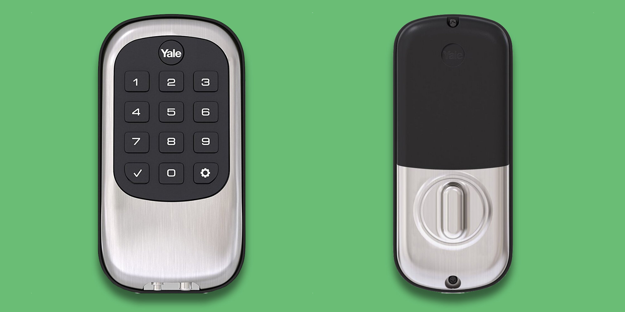 Outfit your smart home with Yale's Z-Wave Push Button Deadbolt for ...