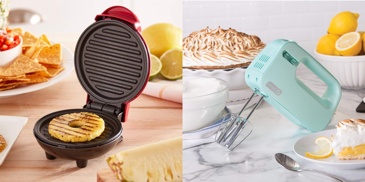 Outfit your kitchen with these Dash mini appliances from $8 Prime