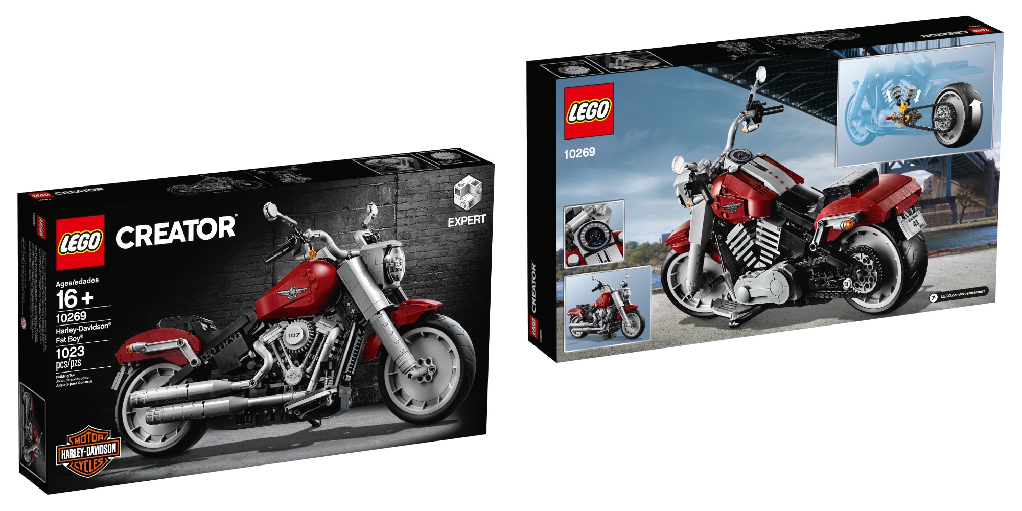 Lego creator 2024 harley davidson