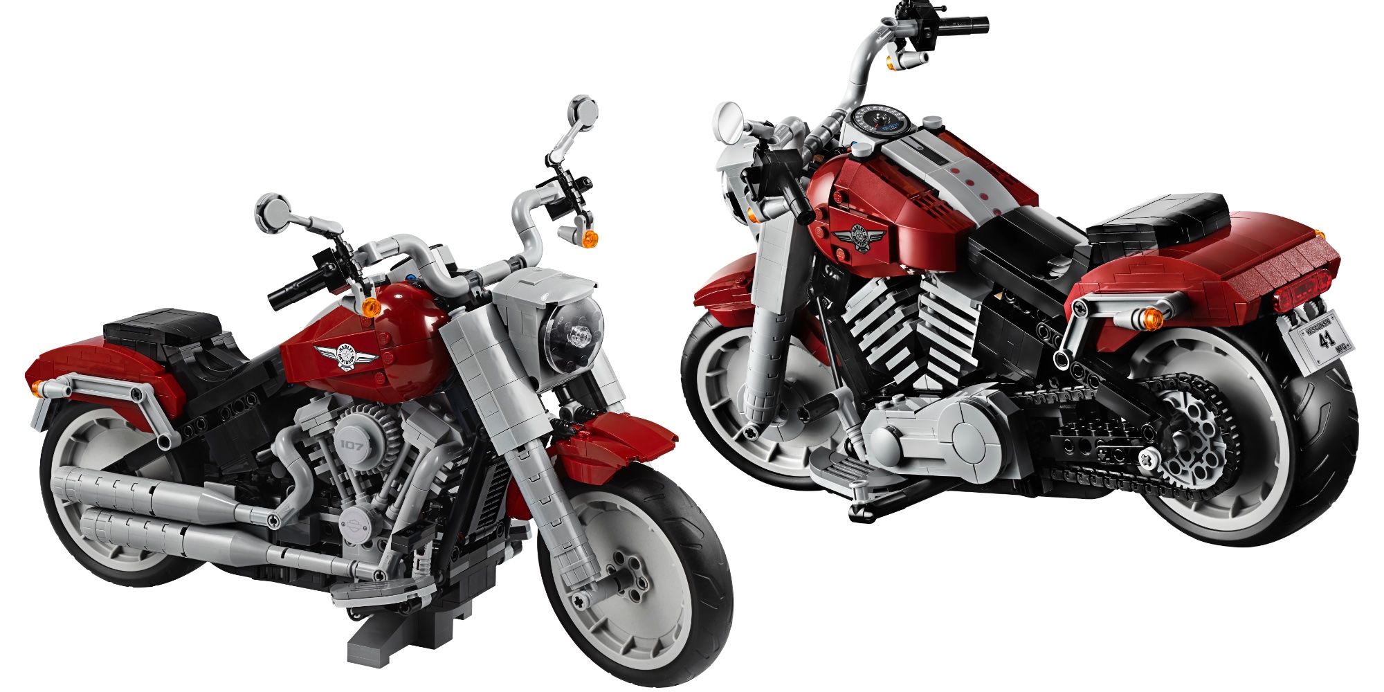 LEGO Harley-Davidson Fat Boy motocycle rolls onto the scene - 9to5Toys