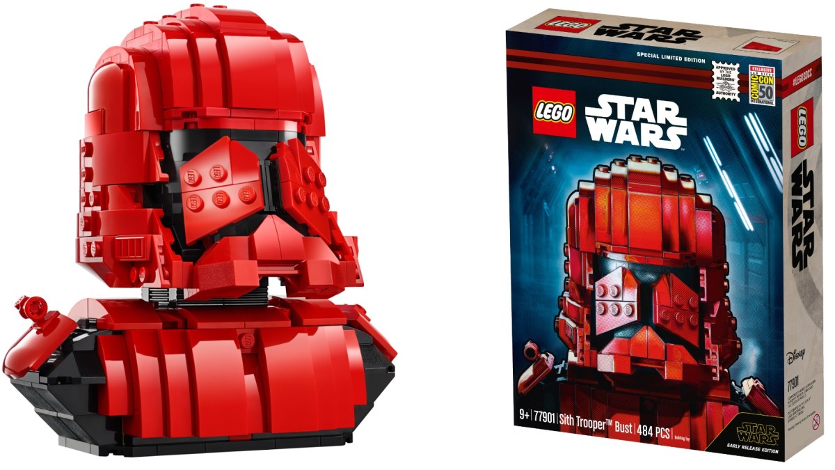 LEGO Sith Trooper Bust