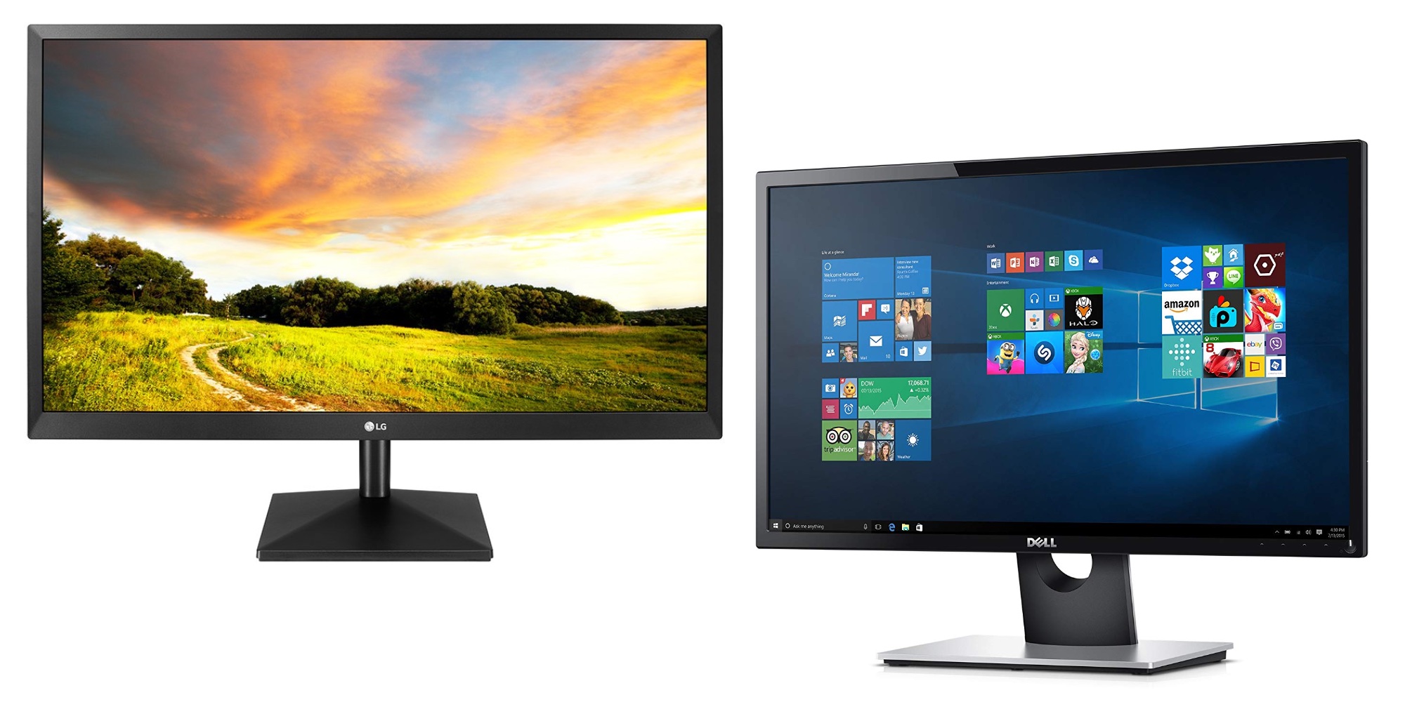 Add a 27-inch 1080p LG Monitor to your desk setup for $100 (Save
