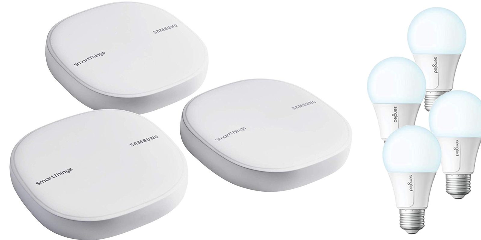 Bundle Samsung's SmartThings Mesh Routers with 4 smart bulbs: $237 ...