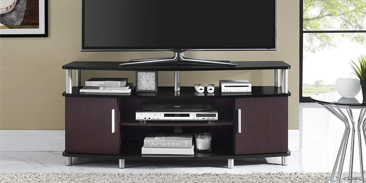 Elevate a 50-inch TV w/ Ameriwood's Carson Stand: $52 (20% ...