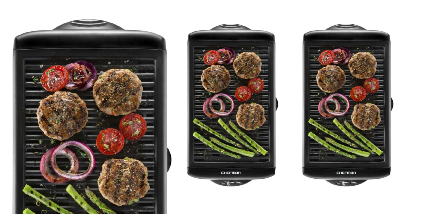 Take the BBQ indoors with Chefman's Electric Grill at 25 shipped (Reg