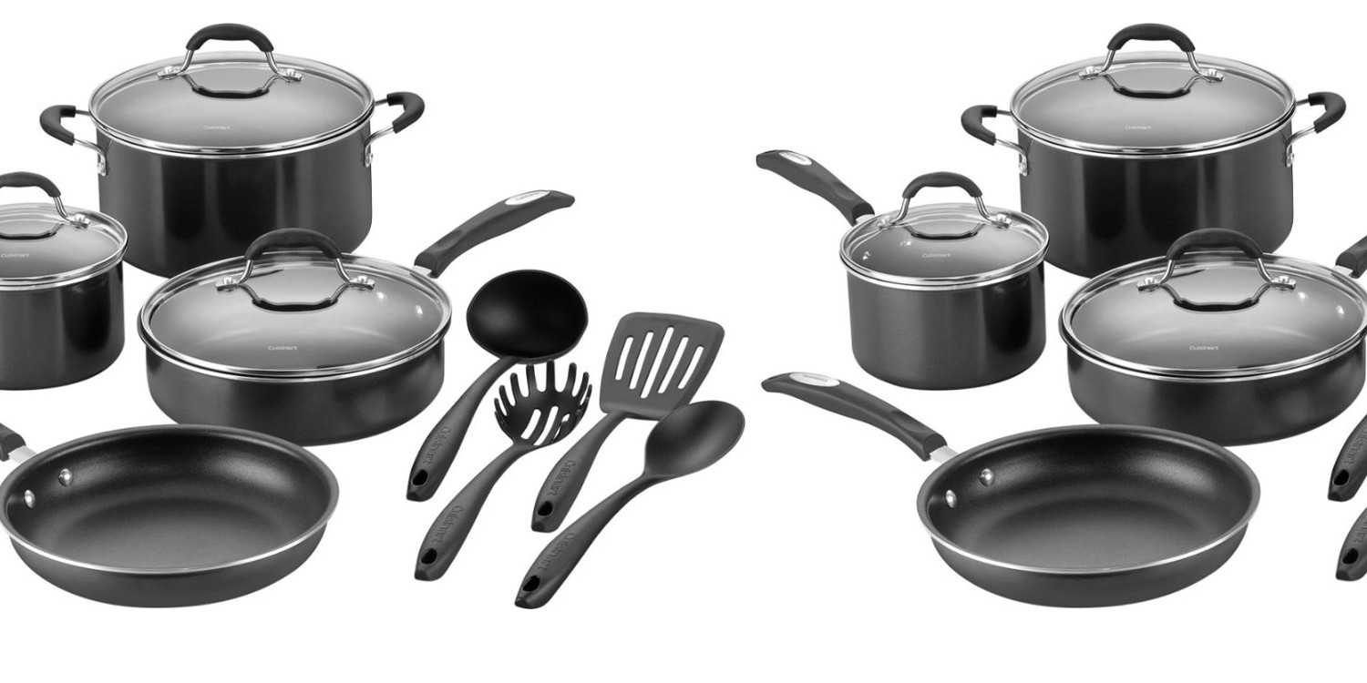 Cuisinart Advantage Non Stick 11 Pieces Aluminum Cookware Set & Reviews