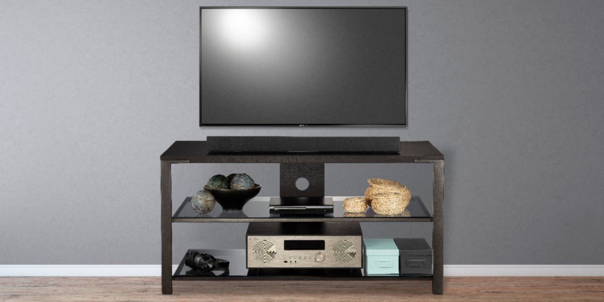 Clean up the living room with Insignia's 59 TV Stand (Reg. 100)