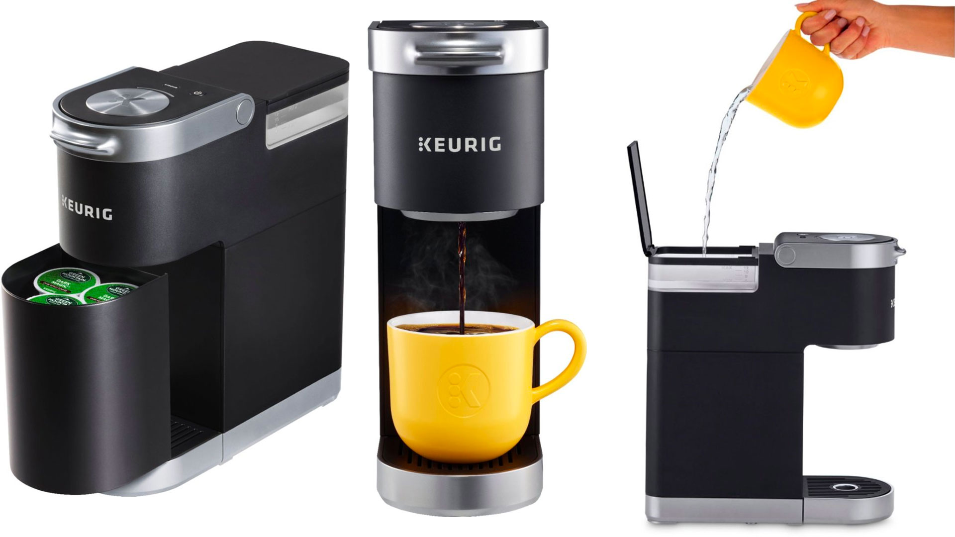 Keurig's K-Mini Plus is great for tight spaces at 5-inches wide: $68