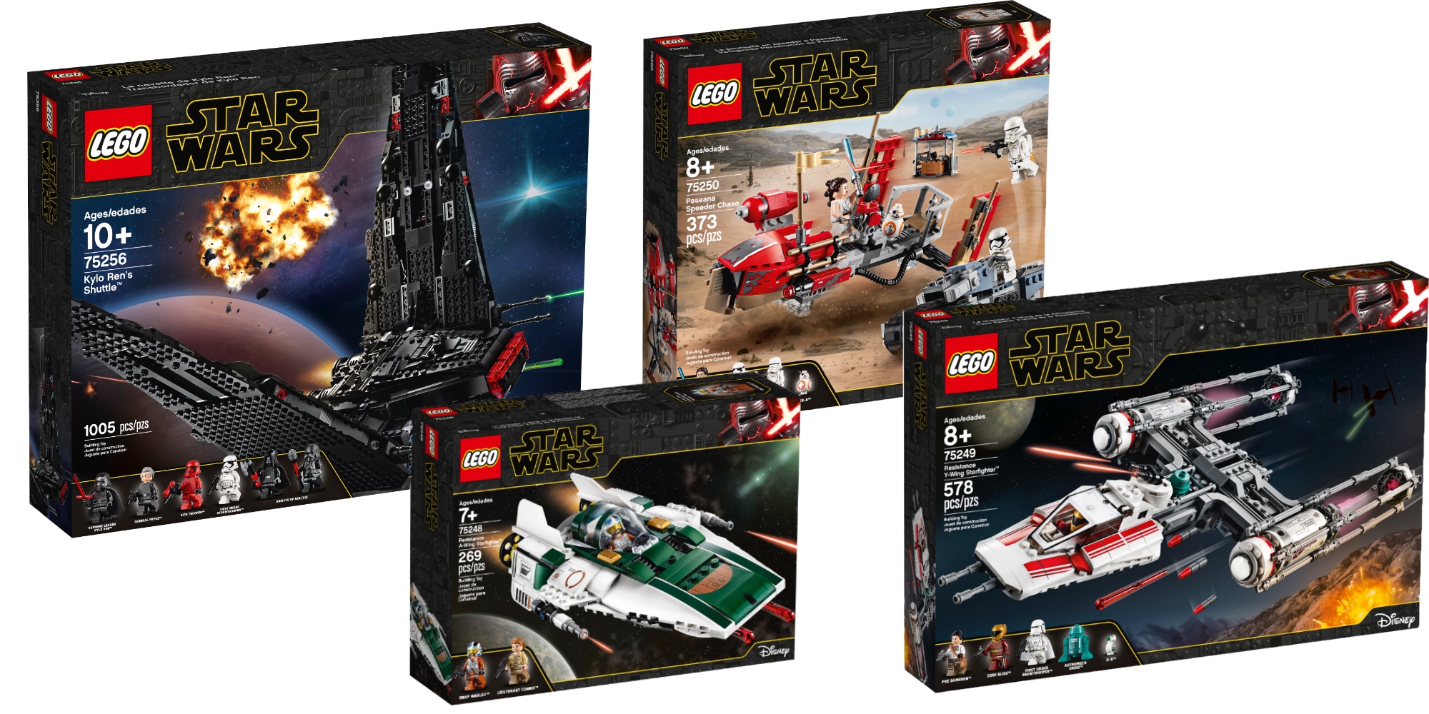 the rise of skywalker lego sets