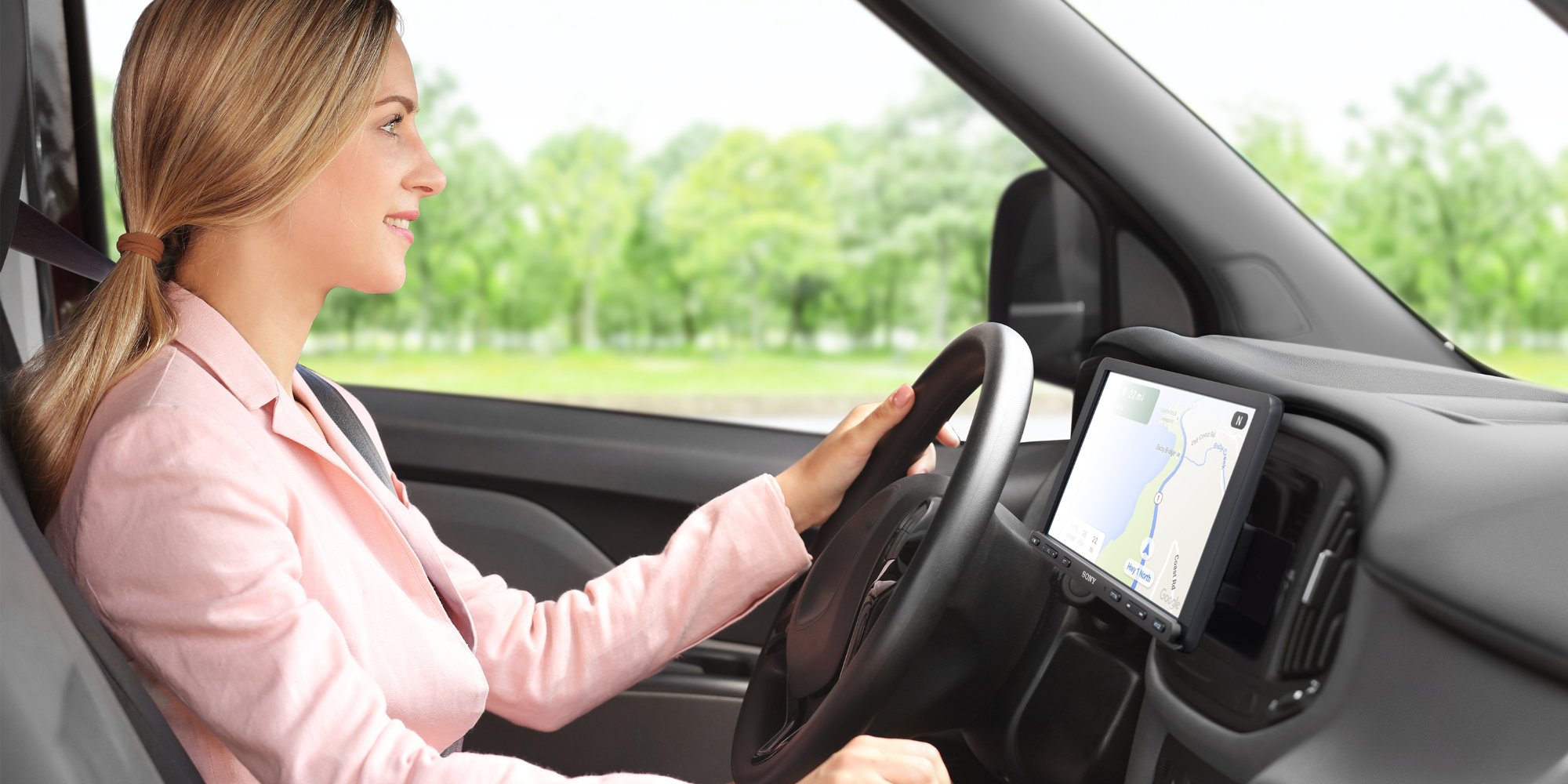 Sony debuts massive 9-inch CarPlay + Android Auto Receiver w/ modest price tag Sony CarPlay