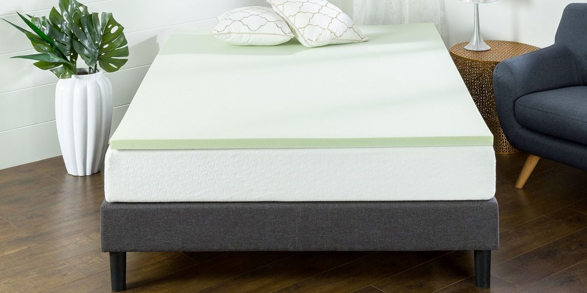 Enjoy a great night's sleep w/ a 1.5-inch memory foam topper: $27.50 ...