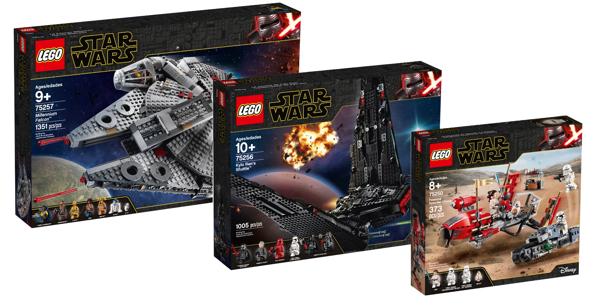 star wars rise of skywalker lego sets