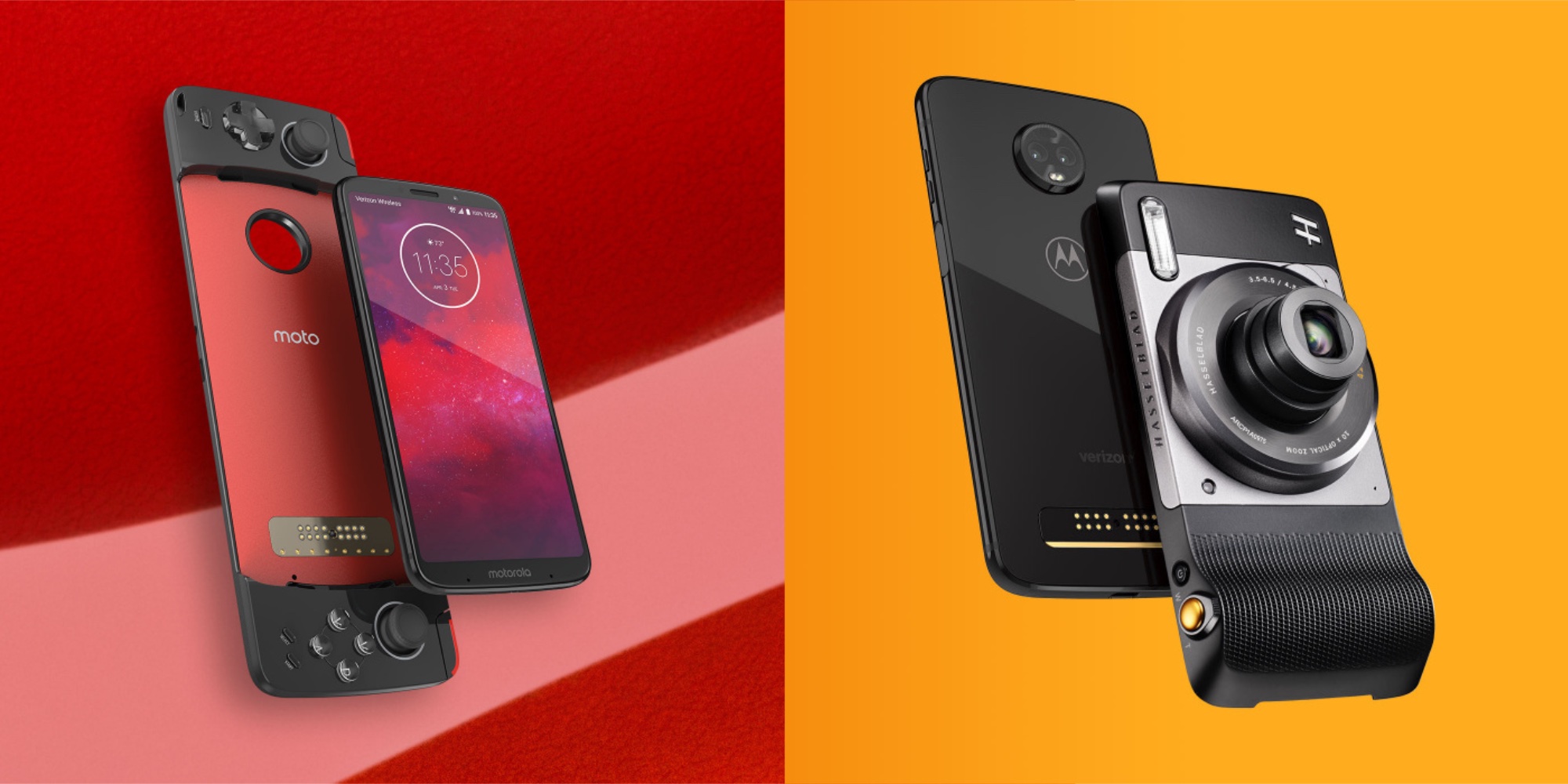 Moto Z3 Play comes with one of three moto mods for 200 (Up to 550