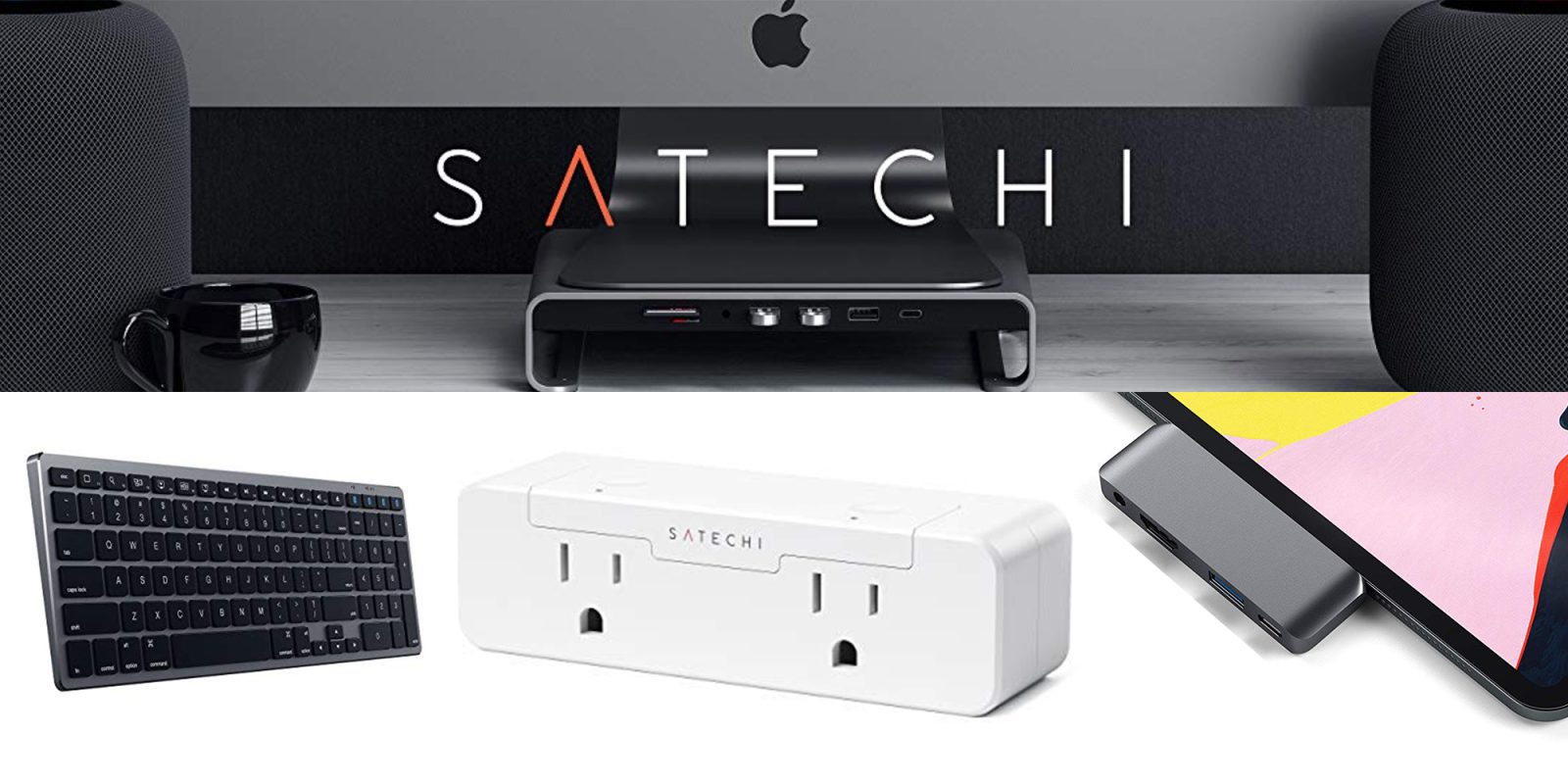 Satechi takes 20% off its entire Apple-friendly lineup: HomeKit gear, USB-C, more