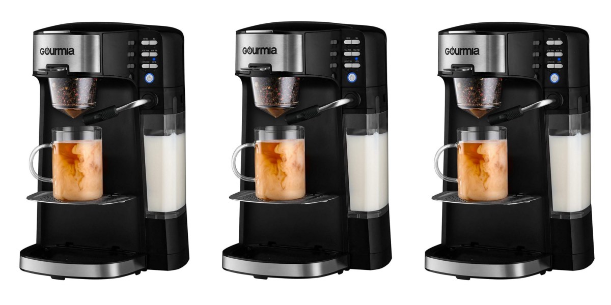 This Gourmia Single Serve KCup, Tea, and Coffee Maker is now 50 (50 off)