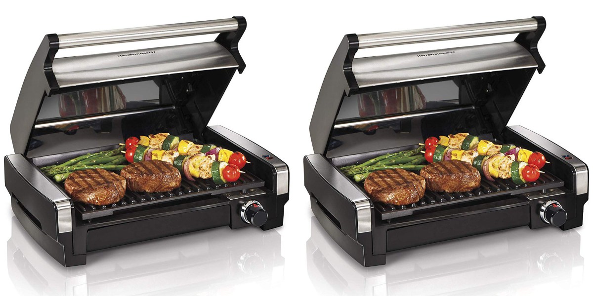 Bring the BBQ indoors this fall Hamilton Beach Grill now 48 (Reg. 64+)