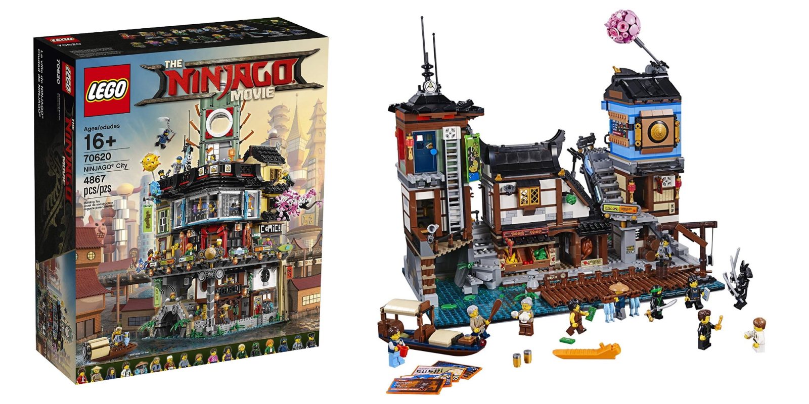 Assemble LEGO's massive Ninjago City sets from $184 (up to $60 off ...