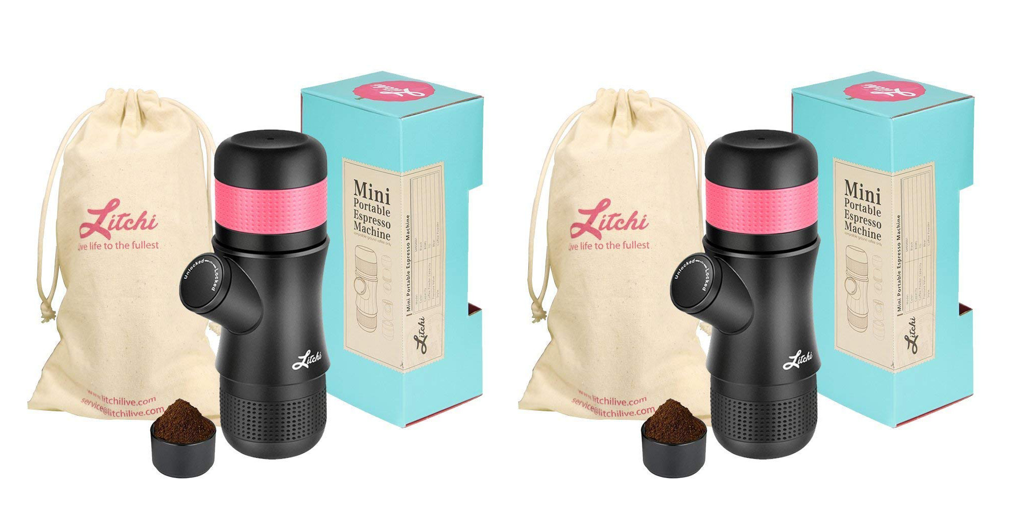 portable Litchi can make espresso shots 