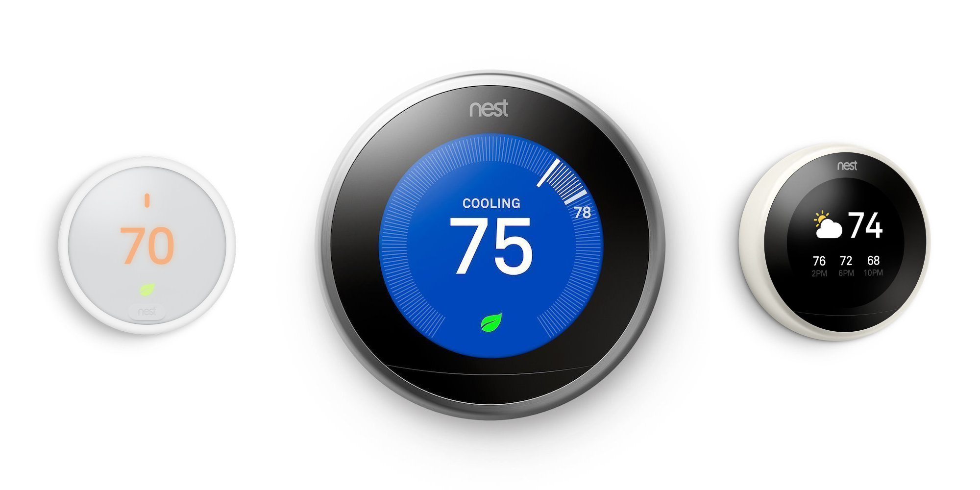 Install a Nest Smart Thermostat before winter strikes, prices start at 137