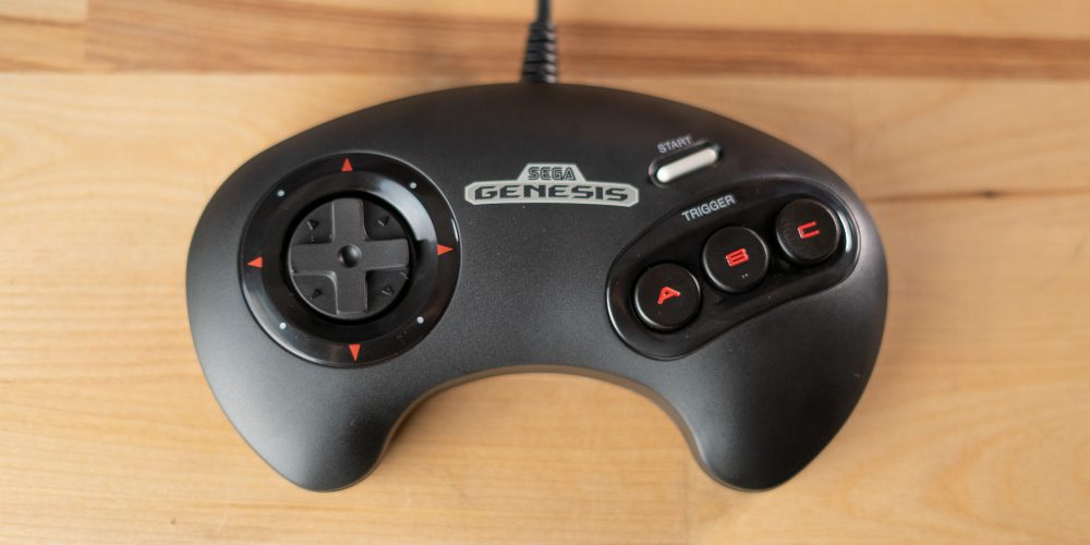 Controller of Sega Genesis Mini