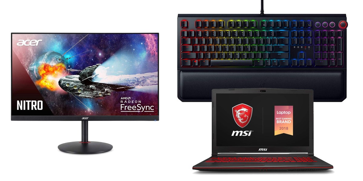 Amazon's Gaming PC Gold Box has deals from 45 Acer, MSI, Razer, more