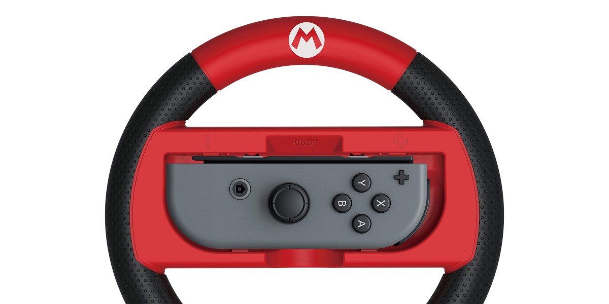 Take Mario Kart 8 to the nextlevel with a JoyCon steering wheel for 10
